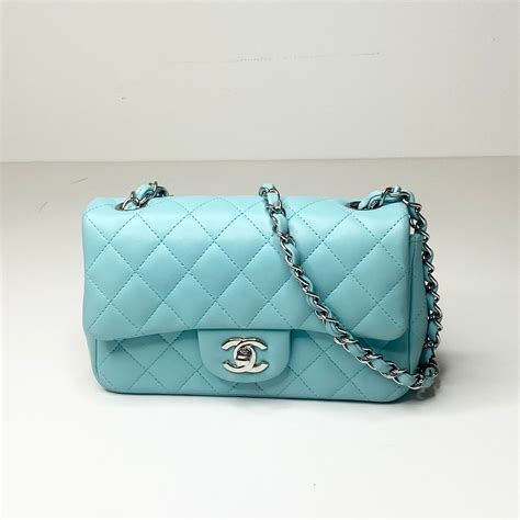 chanel tiffany blue purse